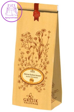 Grešík Zázvor kořen řezaný 50 g