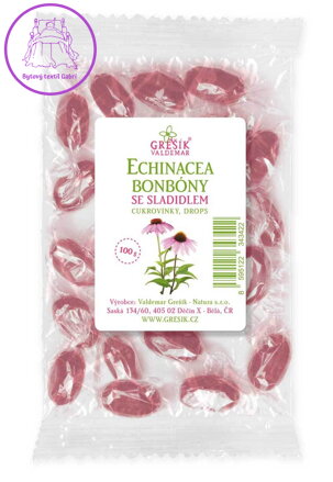 Grešík Echinacea bonbóny se sladidlem 100 g