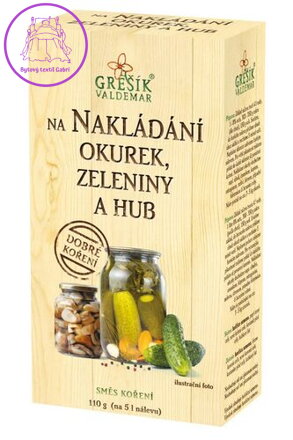 Grešík Na nakládání okurek, zeleniny a hub 110 g