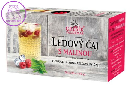 Grešík Ledový čaj s malinou 20 x 1,5 g