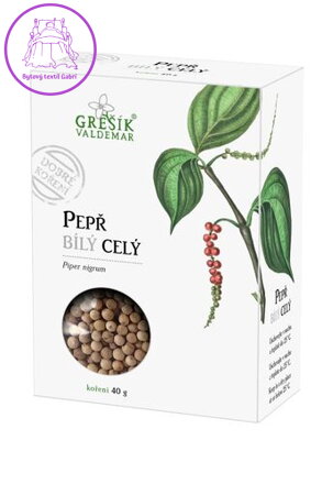 Grešík Pepř bílý celý 40 g