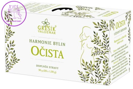 Grešík Očista Harmonie bylin 20 x 1,5 g přebal