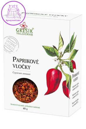 Grešík Paprikové vločky 40 g