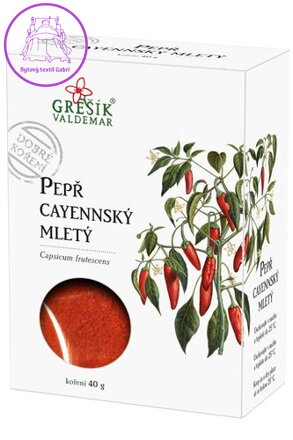Grešík Pepř cayennský mletý 40 g