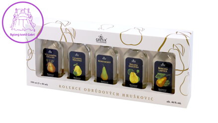 Grešík Kolekce odrůdových Hruškovic 5 x 40 ml