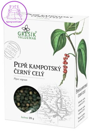 Pepř kampotský černý celý