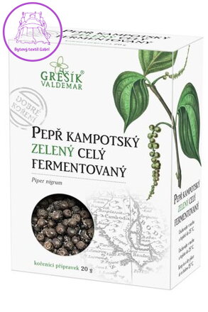 Pepř kampotský zelený celý fermentovaný