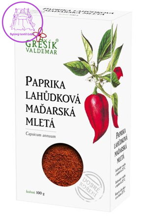 Grešík Paprika lahůdková maďarská mletá 100 g