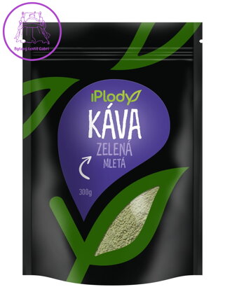 iPlody Zelená káva mletá BIO 300 g