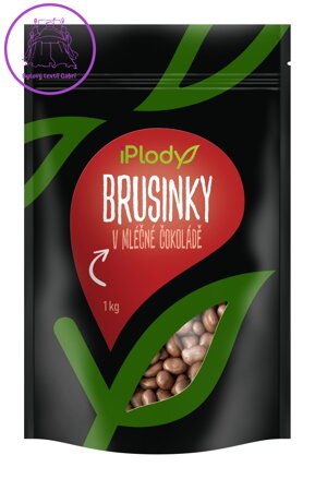 iPlody Brusinky v mléčné čokoládě 1 kg