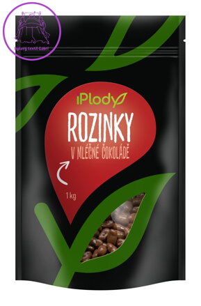 iPlody Rozinky v mléčné čokoládě 100 g
