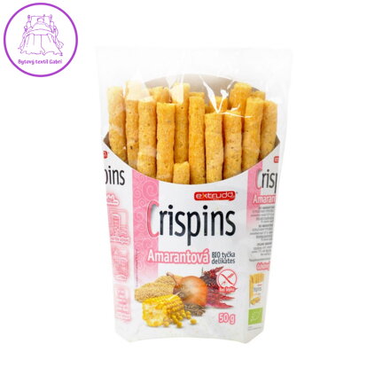 Extrudo Crispins tyčinka amarantová bio 50 g