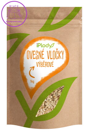 iPlody Ovesné vločky výběrové 1 kg