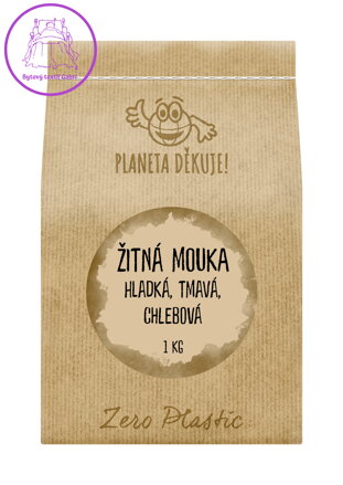 iPlody Žitná mouka hladká, tmavá, chlebová 1 kg