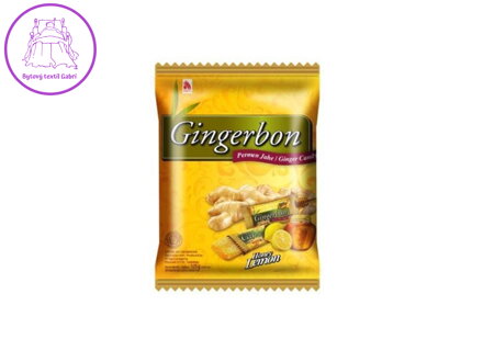Gingerbon Zázvorové bonbony s medem a citronem 125g