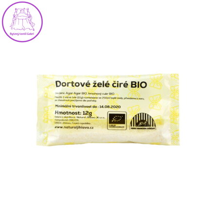 Natural Jihlava Dortové želé, čiré BIO 12 g