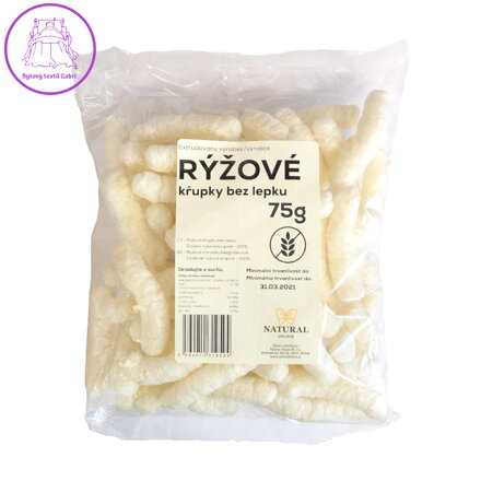 Natural Jihlava Rýžové křupky bez lepku 75 g
