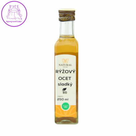Natural Jihlava Rýžový ocet sladký BIO 250 ml