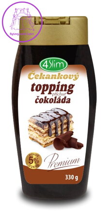 4Slim Čekankový topping čokoláda 330 g