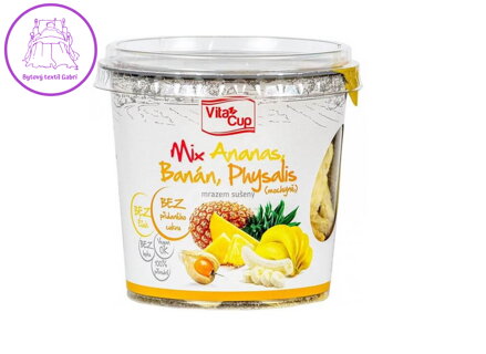 VitaCup Mix Ananas, Banán, Physalis (Mochyně) 30 g