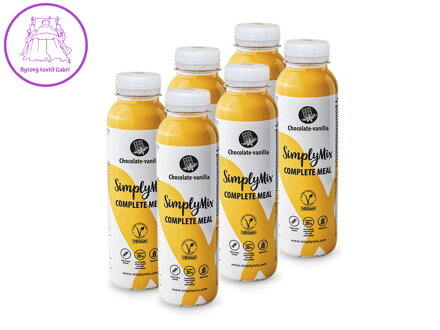 SimplyMix Ready to drink čokoláda vanilka 6 porcí