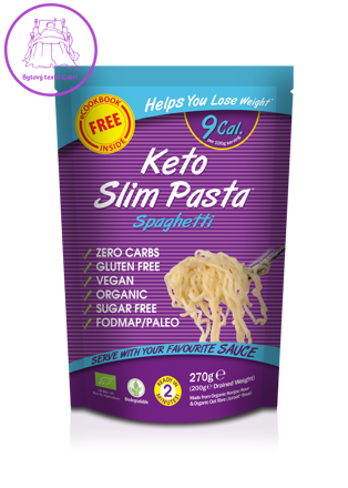 Slim Pasta Konjakové nudle ve tvaru špaget v nálevu BIO 270 g