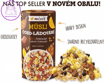 Mixit Müsli Čoko-ládování 450 g