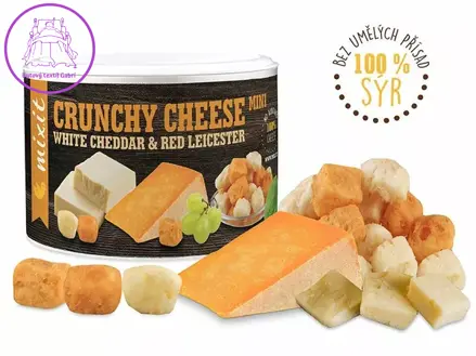 Mixit Křupavý sýr White Cheddar & Red Leicester 70 g