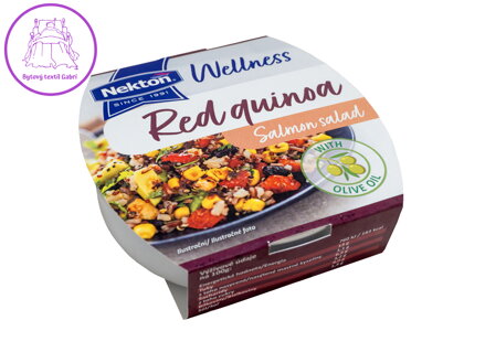 Nekton Lososový salát WELLNESS Red quinoa 160 g