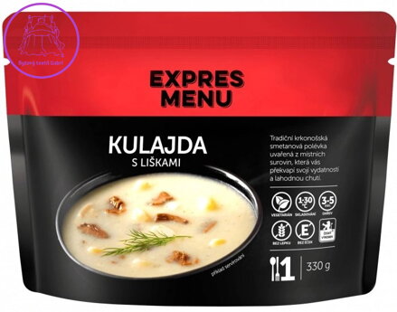 EXPRES MENU Kulajda s liškami 330 g