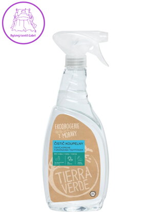 Tierra Verde Čistič koupelny s BIO mátovou silicí 750 ml