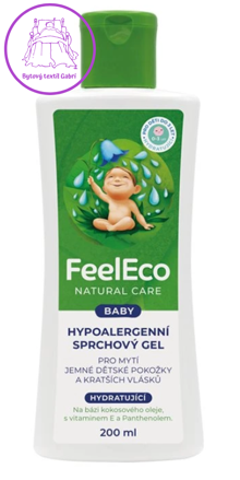 FeelEco Baby hypoalergenní sprchový gel 200ml
