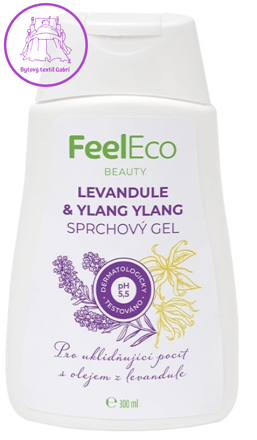 FeelEco Sprchový gel Levandule & Ylang-Ylang 300 ml