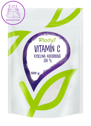 iPlody Vitamín C, kyselina L-askorbová 500 g