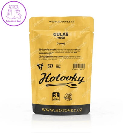 Hotovky Hovězí guláš 680 g (2 porce)