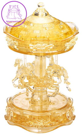 HCM KINZEL 3D Crystal puzzle Kolotoč 83 dílků