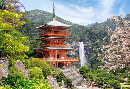 CASTORLAND Puzzle Chrám Seiganto-ji, Japonsko 1000 dílků