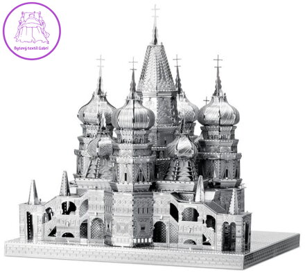 METAL EARTH 3D puzzle Chrám Vasila Blaženého (ICONX)