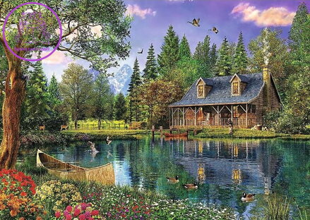 TREFL Puzzle Odpolední idylka 4000 dílků