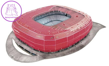 NANOSTAD 3D puzzle Stadion Allianz Arena - FC Bayern Mnichov