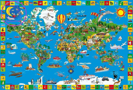 SCHMIDT Puzzle Tvůj úžasný svět 200 dílků