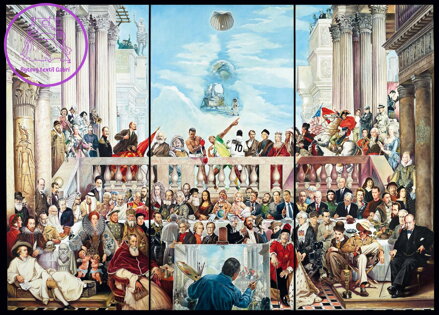 SCHMIDT Puzzle Tak pomíjí světská sláva 3000 dílků
