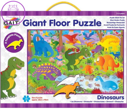 GALT Obří podlahové puzzle Dinosauři 30 dílků