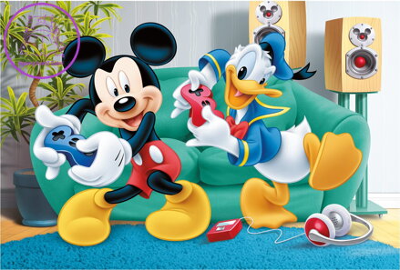 DINO Puzzle Disney pohádky: Mickey Mouse 54 dílků