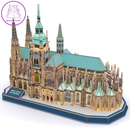 CUBICFUN 3D puzzle Katedrála svatého Víta 193 dílků