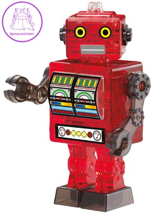 HCM KINZEL 3D Crystal puzzle Robot 39 dílků