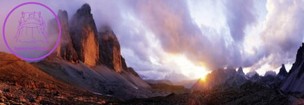 HEYE Panoramatické puzzle Tre Cime, Dolomity, Itálie 1000 dílků