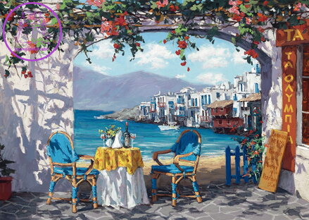 SCHMIDT Puzzle Setkání v Mykonos 1000 dílků