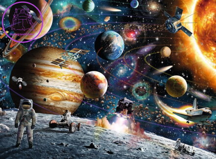 RAVENSBURGER Puzzle Vesmír XXL 150 dílků