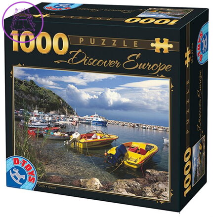 D-TOYS Puzzle Korfu, Řecko 1000 dílků
